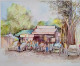 NARIMAN POINT (ART-17504-114839) - Handpainted Art Painting - 24in X 17in