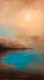 Reflections (ART-17514-114965) - Handpainted Art Painting - 22in X 44in