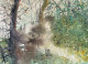 Group Of Trekkers (ART-8841-114985) - Handpainted Art Painting - 11in X 8in
