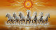 Sacred Energy In Full Gallop (215400) (PRT-15697-115004) - Canvas Art Print - 60in X 33in
