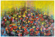 Waterlily-0025 (ART-16405-115063) - Handpainted Art Painting - 72in X 48in