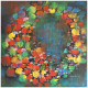 Waterlily-0030 (ART-16405-115058) - Handpainted Art Painting - 48in X 48in