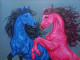 Unstoppable Bond Of Love (ART-7171-115288) - Handpainted Art Painting - 48in X 36in