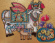 Kamdhenu (ART-5103-115339) - Handpainted Art Painting - 24in X 18in