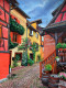 City View Painting (ART-6706-115515) - Handpainted Art Painting - 24in X 36in