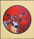 Nandi Art (ART-17605-115576) - Handpainted Art Painting - 10in X 12in