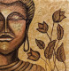 CALM (ART-17672-115735) - Handpainted Art Painting - 18in X 18in