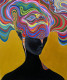 Waves Of Consciousness (ART-17709-115825) - Handpainted Art Painting - 24in X 20in
