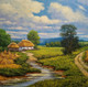 Village Series (PRT_16008) - Canvas Art Print - 32in X 32in