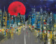 Untitled (ART-8178-116026) - Handpainted Art Painting - 24in X 18in