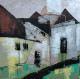Untitled (ART-8178-116029) - Handpainted Art Painting - 45in X 45in