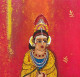 Tribal Lady (ART-5103-116244) - Handpainted Art Painting - 38in X 38in