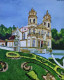 Sanctuary Of Bom Jesus Do Monte (ART-17739-116171) - Handpainted Art Painting - 16in X 18in