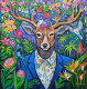 Wonders Of Nature (ART-82-116292) - Handpainted Art Painting - 36in X 36in