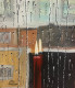 "Reflections In A Drop" (ART-7841-116203) - Handpainted Art Painting - 9in X 12in
