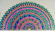 Royal Mandala (ART-17515-116284) - Handpainted Art Painting - 24in X 12in