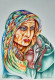 Split Transitions (ART-17761-116283) - Handpainted Art Painting - 11in X 16in