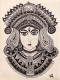 Maa Durga Handmade Mandala Art (PRT-17633-116343) - Canvas Art Print - 18in X 24in