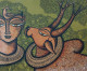 Harmony Divine (ART-7431-116372) - Handpainted Art Painting - 36in X 29in