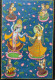 Pichwai Handmade Painting (ART-8266-116480) - Handpainted Art Painting - 24in X 36in