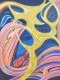 Escape From Lies (ART-7964-116383) - Handpainted Art Painting - 24in X 34in