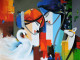Divine Love (ART-8184-116582) - Handpainted Art Painting - 48in X 36in