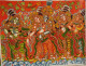 Raasaleela (ART-17803-116526) - Handpainted Art Painting - 32in X 42in