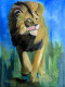 Majestic Stride (ART-16877-116609) - Handpainted Art Painting - 24in X 27in