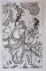 Radha Krishna (ART-7901-116741) - Handpainted Art Painting - 8in X 12in