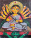 Dirga (ART-7901-116784) - Handpainted Art Painting - 9in X 11in