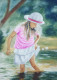 Summer Whispers (PRT-16877-116610) - Canvas Art Print - 13in X 18in