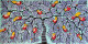 Neel (Tree Of Life) (ART-8725-116814) - Handpainted Art Painting - 46in X 23in