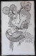 Radha Krishna (ART-7901-116738) - Handpainted Art Painting - 8in X 17in