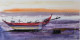 Boat (ART-7901-116844) - Handpainted Art Painting - 14in X 8in