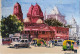 Temple In City (ART-7901-116724) - Handpainted Art Painting - 10in X 8in