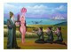 THE GREAT OSHO (ART-17805-116522) - Handpainted Art Painting - 36in X 12in