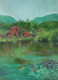 Reflections (ART-8841-116436) - Handpainted Art Painting - 16in X 22in