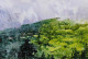 Green Landscape (ART-7901-116639) - Handpainted Art Painting - 16in X 12in