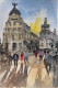 City (ART-7901-116730) - Handpainted Art Painting - 8in X 10in