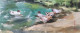 Duck (ART-7901-116854) - Handpainted Art Painting - 8in X 15in
