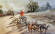 Village Girl (ART-7901-116923) - Handpainted Art Painting - 22in X 14in
