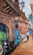Banaras City (ART-7901-116956) - Handpainted Art Painting - 14in X 22in