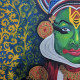 Sacred Disguise (ART-16516-116977) - Handpainted Art Painting - 24in X 24in
