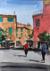 City (ART-7901-116884) - Handpainted Art Painting - 8in X 12in
