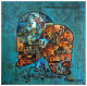 Rational Rhythm (ART-16405-117165) - Handpainted Art Painting - 36in X 36in