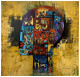 Untold Stories-004 (ART-16405-117159) - Handpainted Art Painting - 36in X 36in