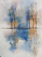 Landscape (ART-15604-117139) - Handpainted Art Painting - 8in X 11in