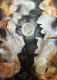 O MOON (ART-8691-117185) - Handpainted Art Painting - 32in X 44in