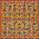Textile Patterns (PRT-16612-117188) - Canvas Art Print - 24in X 24in