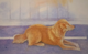 The Dog (ART-15604-117197) - Handpainted Art Painting - 11in X 15in